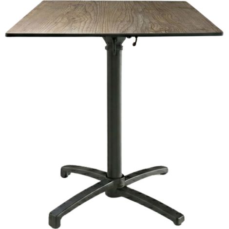 Table Pliable 59x59 cm plateau Compact modèle TABLE VARS COMPACT pied T-One (1/3)