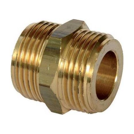RACCORD EN LAITON POUR TUYAUX DE GAZ ET D'EAU Dimensions : 1/2