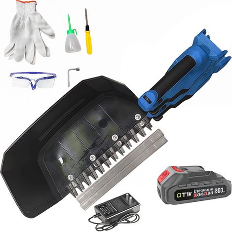 Machine à Récolter le Thé Électrique Sans Fil, 6 Vitesses, Portable et Légère pour Cueillette de Feuilles de Thé, avec Batterie Lithium 1500mAh et Chargeur (1/5)