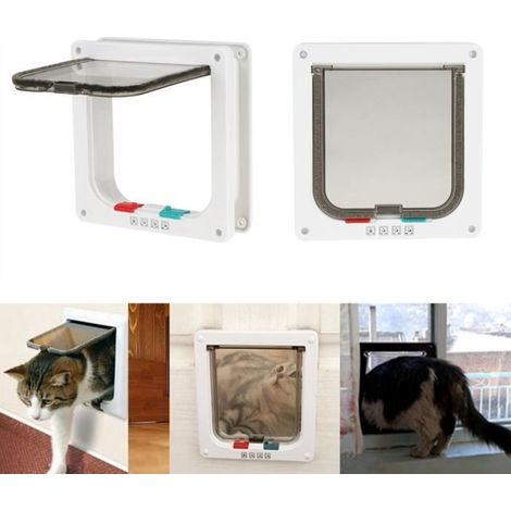 Porte chat intelligente (petite blanche)Porte chat intelligente (petite blanche)-Ywey (1/3)