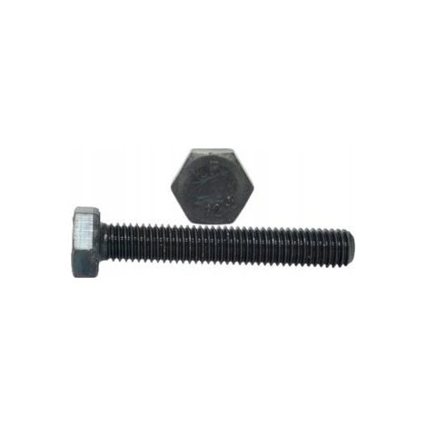 Vis à tête hexagonale M12x40 12.9 noires DIN 933 100 pièces. (1/5)