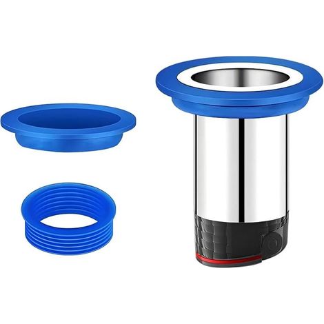 Bouchon de vidange de sol en acier inoxydable 304 avec clapet anti odeur évacuation douche cuisine balcon diamètre 25mm