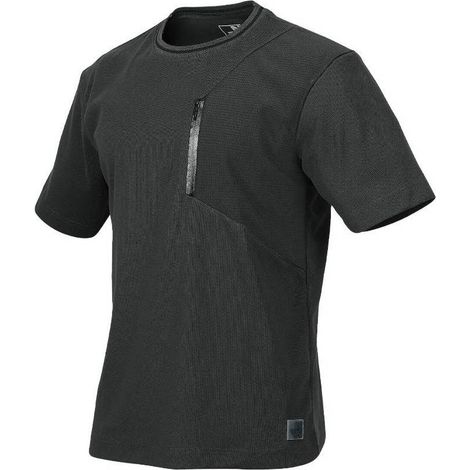 T-Shirt Manches Courtes de Travail Darwin - Taille L - Titanium - Résistant et Confortable - D-Work