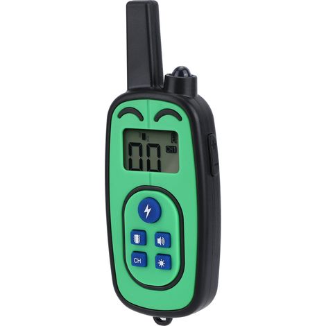 Collier de dressage pour chien étanche avec télécommande, anti-aboiement, pour chiens de petite race, 13 x 5 x 2 cm (vert) (1/5)