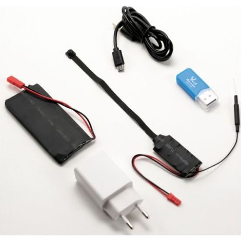 SPY Telecamera Spia pinhole 60° Wi-fi con DVR integrato - PSVC498