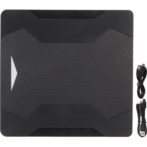 Lecteur DVD Externe USB 3.0 Type C - Graveur Silencieux Plug & Play avec Indicateur Lumineux