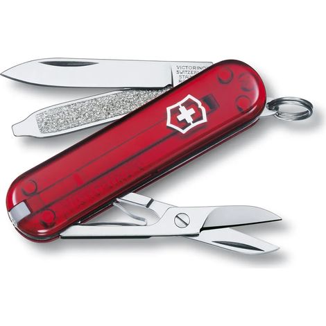Outil de poche Victorinox Small Pocket Tool, transparent rubis (1/5)