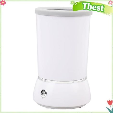 Tbest laveuse de pattes électrique pour chiens Nettoyeur automatique de pattes de chien, lave-pattes parapharmacie membres Blanche (1/5)