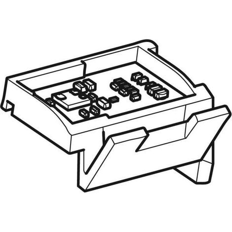 Panneau de commande GE pour le miroir Geberit ONE