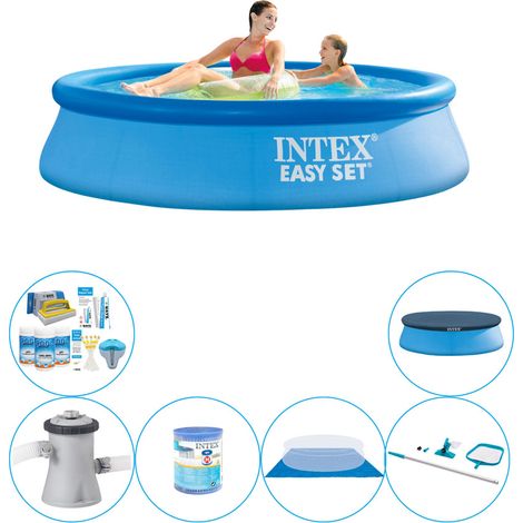 Intex Easy Set Piscine Super Deal - 244 x 76 cm - MAINTENANT plus abordable (1/5)