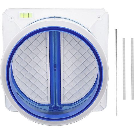 Clapet anti-retour de cheminée unidirectionnel à haute étanchéité pour hotte aspirante de cuisine/salle de bain (1/5)
