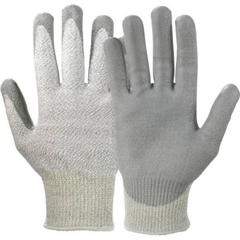 Gants de protection contre les coupures Taille (gants): 11, XXL Waredex Work 550 550-11 Polyuréthane CAT II 1 paire