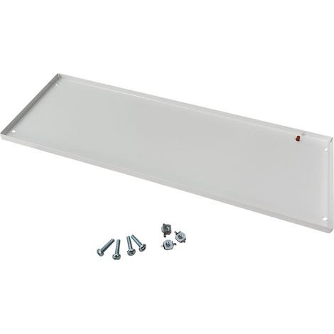Plastron modulaire métallique 24 modules pour coffret Atlantic - Type - Fixe - H 200mm - Plein