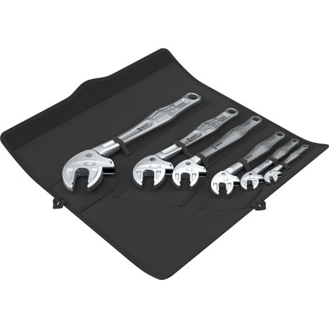 Wera 6004 Joker 6 Set 1 Jeu de clés à fourche auto-ajustables