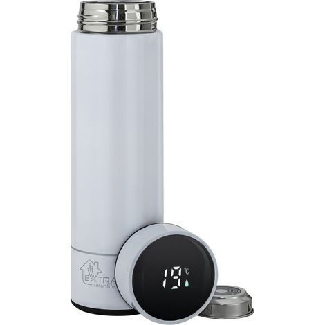 ExtralinkExtralink Travel Mug White mit Temperaturanzeige (1/3)