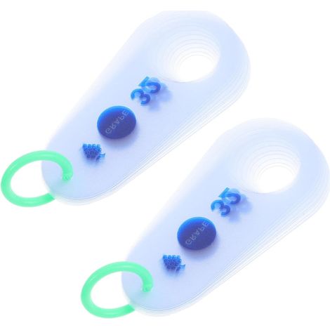 Règle de calibrage en plastique pour fruits et raisins (2 pièces) (1/5)
