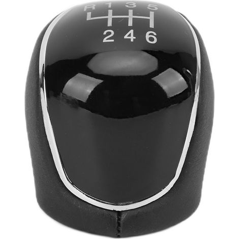 Knob of lever of speed black of replacement for Ford Cmax 06/2007 to 07/2010 (6 speeds) (1/5)