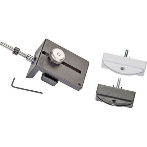 Lamello – Gabarit de perçage P-System Clamex P pour foret Ø6mm – Accessoire pour perceuse magnétique – Précision pour bois dur