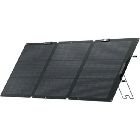 Ecoflow – Panneau solaire portable 160W – Rendement 25% – Étanchéité IP68 – Support réglable 30-60° – Léger et pliable