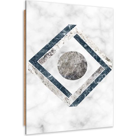 Quadro deco panel, Astrazione geometrica - 70x100 (1/5)