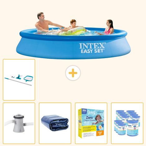 Intex Piscine Easy Set Ronde - 305x61 cm - 6-pièces SCB28 (1/5)