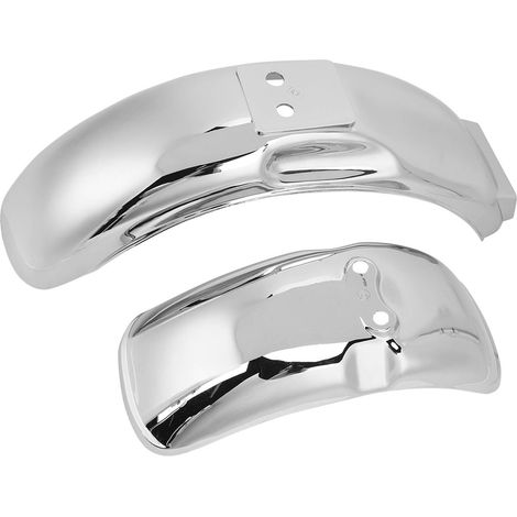 Garde-boue chromé pour moto Z50 Z50A Z50J - Pare-boue pour roues 8 ou 10 pouces (1/5)