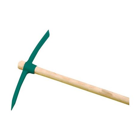 Pioche de Terrasse de 2,5 kg avec Manche de 1 m - Outil de Jardin pour Travaux de Terrasse et Bâtiment