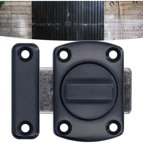Verrou de porte, loquet de porte, serrure de porte, verrou de porte, porte de sécurité, verrou de salle de bain, loquet, pêne dormant (1/5)