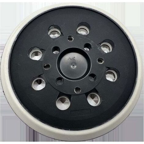 Plateau De Ponçage - Ø 125 Mm - Système 8 Trous - Pour Ponceuse Excentrique - 1 Pièce (1/5)