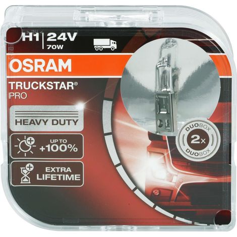 Osram H1 Truckstar Pro 64155TSP-HCB 24V 2 St. Duo Box LKW Lampe - Auto Lampe Premium E-geprüft - Versand DE (1/3)