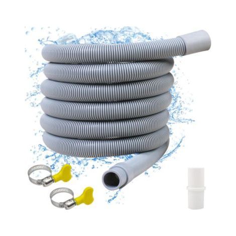 3m washing machine drain hose with dishwasher connector and hose clamps. (1/5)