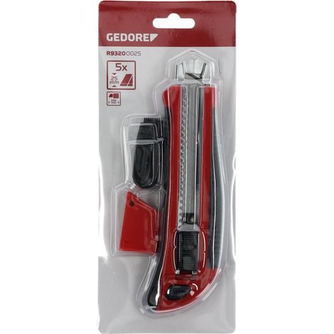 R93200025 Cutter 5 cuchillas, ancho 25 mm con clip (1/4)
