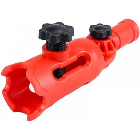 Support d'extension de pinceau universel, poteau d'extension de rouleau de peinture multi-angle adapté à la plupart des rouleaux (1/4)