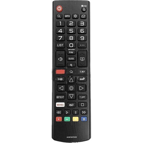 Universalfernbedienung als Ersatz für LG TV AKB75675303 (Eaby) (1/4)