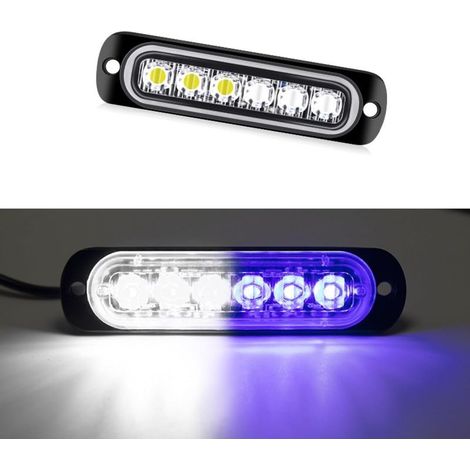 6-teiliges LED-Notfall-Blinkwarnlicht-Set für PKW, LKW und Geländewagen (1/5)