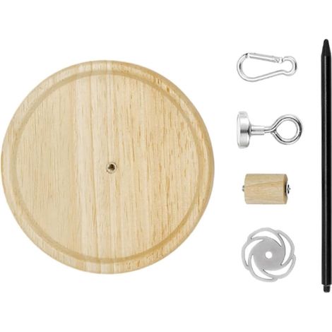 Porte-encens en bois forme de spirale anti-moustiques, design (1/5)