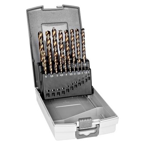 Foret bahco hss-e cobalt 19 pièces angle 135° auto-centreur