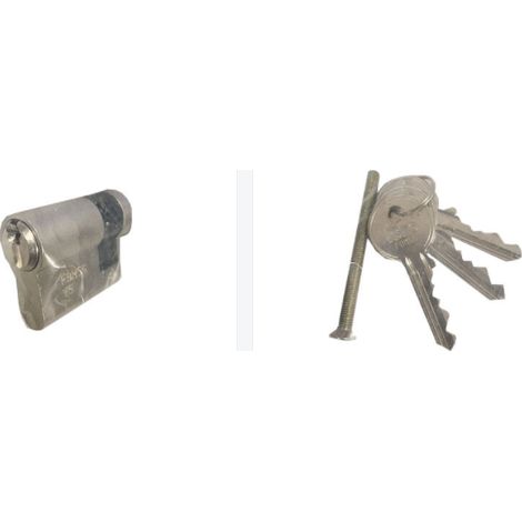 Iseo FBM56 Half cylinder 30x10mm with 3 keys