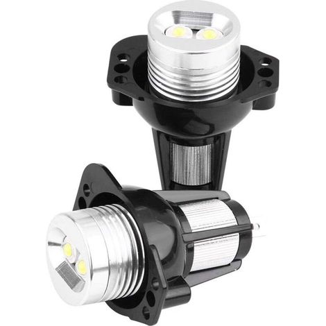 Lampade Auto LED Angel Eyes, 2 pezzi 12W Halo-Ring per E90 E91 05-08 (1/3)