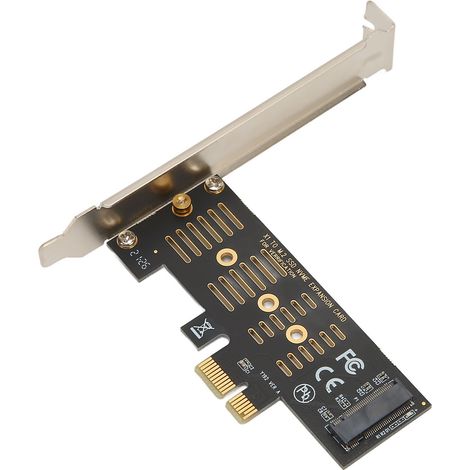 Carte d'extension M.2 PCIe X1 vers X4 X8 X16 pour SSD NVMe PCIe 4.0 3.0 (1/5)
