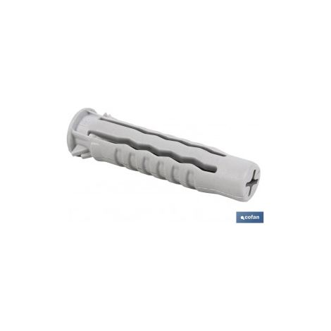 Confezione da 100 Tasselli Nylon PA-6 M-8X40