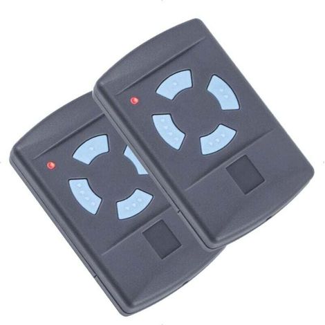 2PACK Télécommande de Garage Sdre HSM4 868 MHz avec 4 Boutons Couleur Bleue Remplacer Les émetteurs Hormann 868 MHz HS4 HSM2 HSP4 868 HS1 868 Tubauto HSM4 868 Tubauto HS4 868Fréquence (1/5)