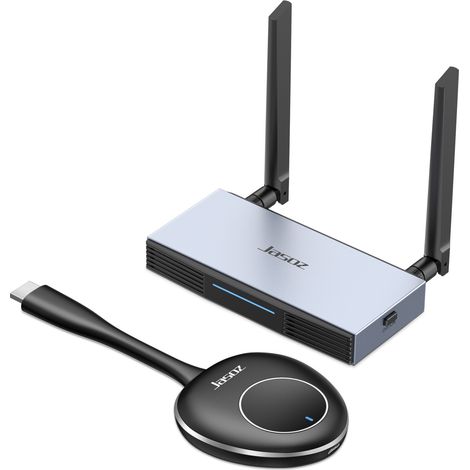 Émetteur et Récepteur HDMI sans Fil 164FT/50M - Double Écran HDMI+VGA, Transmission 5G pour Streaming Audio Vidéo Depuis PC/Laptop/Sky Q à Surveiller, Projecteur, HDTV