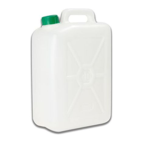 Boite alimentaire en polye'thyle'ne non toxique lt. 10 futs a' usage alimentaire huile eau