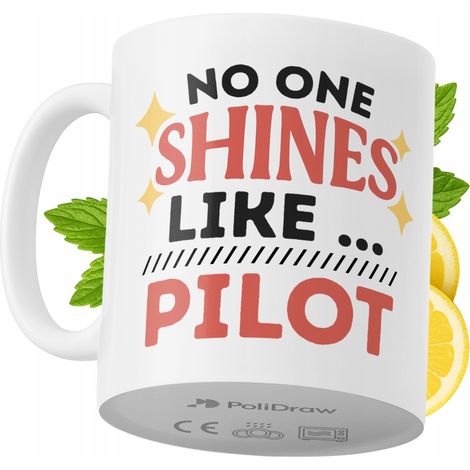 Tazza da caffè/tè divertente e umoristica per un pilota, con grafica e testo divertenti. Tazza ideale per compleanni, onomastici e festività. Tazza premium per occasioni speciali, per casa, ufficio, l