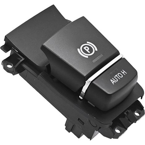 61319159997 Pièces automobiles interrupteur de bouton de frein à main électronique de stationnement, adapté aux BMW F18 et F01, commande le système de frein à main électronique. (1/4)