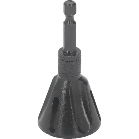 Outil d'ébavurage et de chanfreinage externe professionnel haute dureté avec tige à dégagement rapide de 6,35 mm (1/4 po) pour ébavurage de 4,76 mm (3/16 po) à 25,4 mm (1 po). (1/5)
