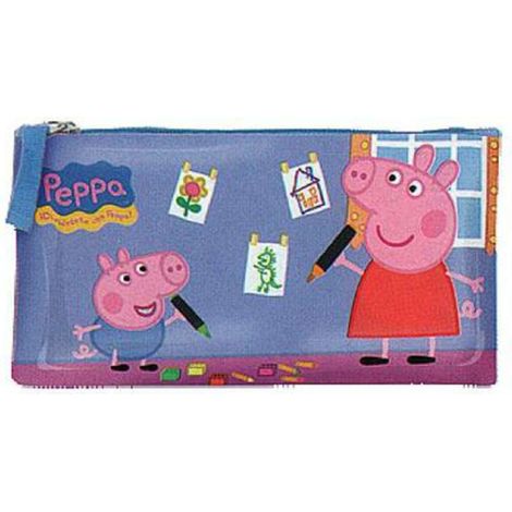 Bustina 1 Zip Peppa Pig Blu X1