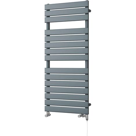 Typhoon - Anthracite Dual Fuel Towel Rail H1156mm x W500mm Standard (1/3)