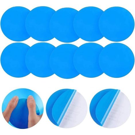 20 Poolflicken. Poolreparaturset. Kunststoffreparatur. Selbstklebende Flicken für aufblasbare Pools und Boote. Blau